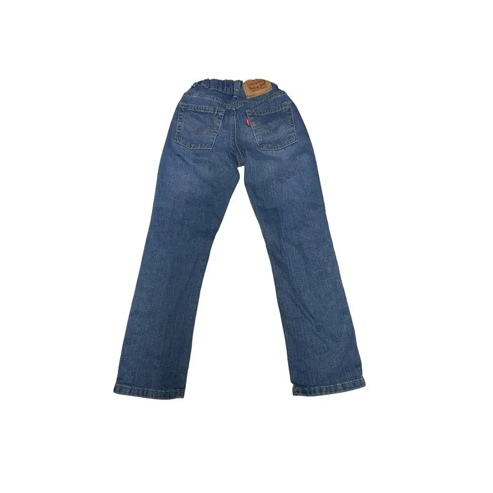 Levi’s 511 Performance Slim Boys Jeans Size 7 Regular Blue Stretch Denim Pants